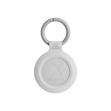 TravelTag for Android & iPhone - Water - resistant - Ash White - Xtorm NL